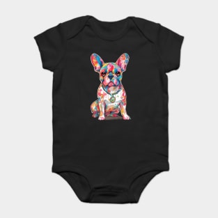 Dog Pop Art Baby Bodysuit